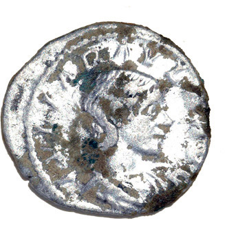 Denario in argento di Iulia Paula (219-220 d.C.)