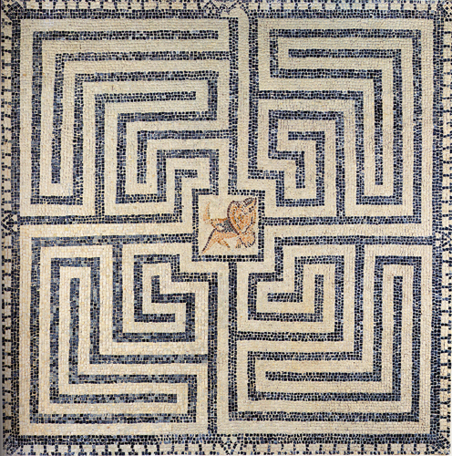 Mosaico del Labirinto (Archivio Università degli Studi - Milano)